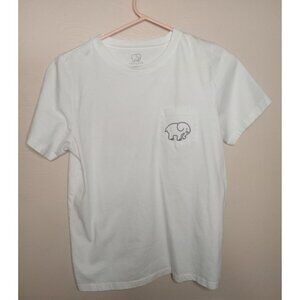 Ivory Ella Premium Organic Cotton Double Hit Tshirt Size Small